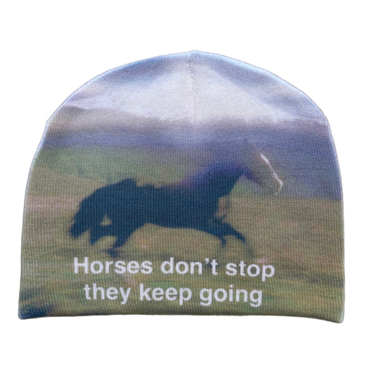 HORSES beanie
